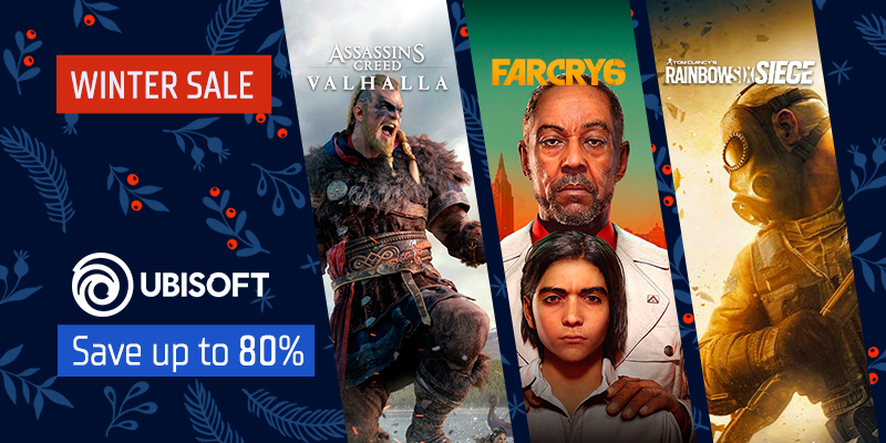 Save big on Ubisoft games and more in our Winter Sale! / Extra discount  code inside! - Gamers Gate